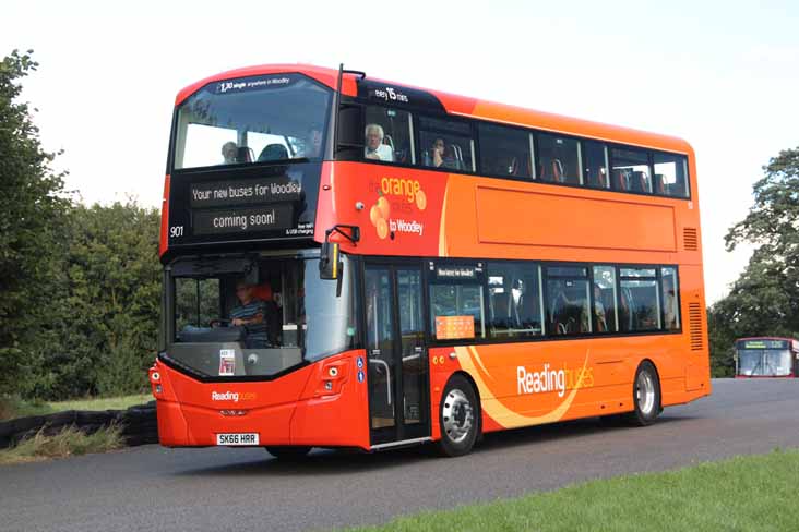 Reading Buses Wright Streetdeck 901